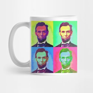 Pop Art - Abraham Lincoln Mug